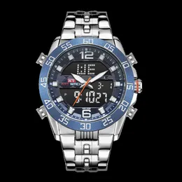 KT Mens Quartz Analogy Digital Watch Luxury Fashion Sport Sport. Начальные часы 50 м.