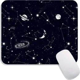 Galaxy Constellation Mouse Pad Watercolor Premium-Textured MousePads Design MousePad非滑りゴムベースコンピューターマウスパッド