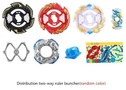 4D Beyblades TOUPIE BURST BEYBLADE SPINNING TOP Ace Evolution High-Quality Toys Battling Two-Way Pull Ruler LAUNCHER