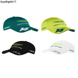 2023 Fashion Ball Cap Gorra Aston Martin F1 Fernando Alonso Baseball Snapback Gorro Cotton Hat Justerbar Cap Sun Hats Gorras Hombre 1775