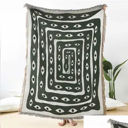 Blankets Casual Carpet Decoration Snake Blanket Sofa Leisure Single Tapestry Throw 211122 Drop Delivery Home Garden Textiles Dhlqr