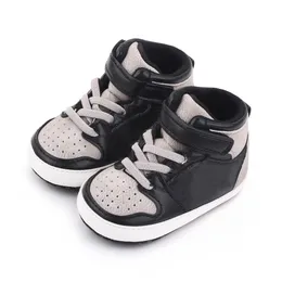 Pu läder nya babyskor nyfödda första vandrare spjälsäng flickor pojkar sneakers spädbarn baby mockasins skor 0-18 månader