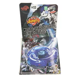 4D Beyblades TOUPIE BURST BEYBLADE SPINNING TOP Metal Fusion BB98 Red Limited METED L-DRAGO RUSH Toy Battle Top 4D System DropShipping
