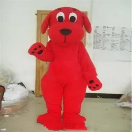 2018 Factory Direct Red Dog Clifford Mascot Costume Lämplig för de olika festivalerna EMS 290Q