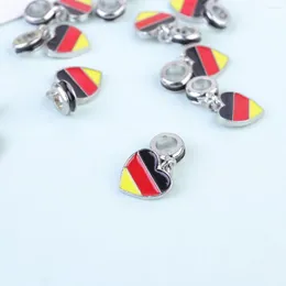 Charm Bracelets Germany Flag Charms Pendant Patriotic Jewelry Fashion Bracelet Accessory