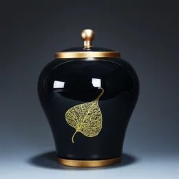 Andra katttillbehör Gradient Glaze Ceramic Funeral Pet Urn för Memorials Small har upp till 40 kubik tum Ashes Cremation 230713