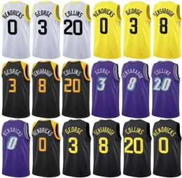 Man Kids Printed Basketball Taylor Hendricks Jerseys 0 Keyonte George 3 Brice Sensabaugh 8 John Collins Juan Toscano-Anderson 95 Clarkson 00 Udoka azubuike 20 koszulka