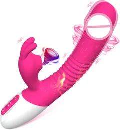 Vibrators Vibrator For Women G Spot Vaginal Stimulator With Sucking Vibrating Heating Realistic Dildo Adult Sex Toys 230714