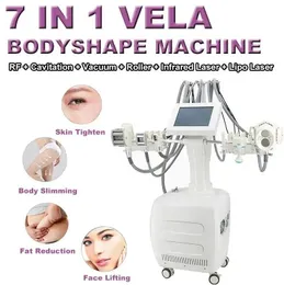 2023 new Vertical V10 7 In 1 Cavitation Vacuum RF BIO cooling pads bodyshape weight loss cellulite removal slimmingWeight Loss Machine Body Sculpting shape machine