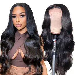 28Inch HD Lace Frontal Wig Body Wave 13X6 Lace Front Wig 150 Density Human Hair Wigs For Women Remy Brazilian Hair Wigs