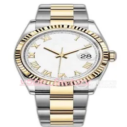 Relógios de pulso masculinos de luxo de alta qualidade m126233 116234 116233 116231 116234 126334 Ouro amarelo 18K 36mm 41mm Automático271N