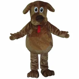 2019 Professional Factory Cartoon Mascot Costume Wags The Dog Mascot Costumes Fluffy Fur Wags Mascot Costumes204Z