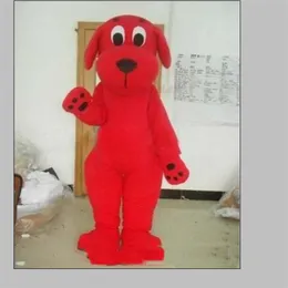 2019 Factory Red Dog Clifford traje da mascote Adequado para os diferentes festivais EMS 275s