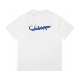 T-shirts Plus pour hommes Polos Col rond brodé et imprimé vêtements d'été de style polaire avec street pur coton 21wth