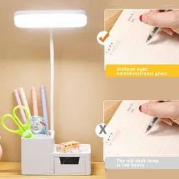 Tafellampen Lamp Desktop Leeslamp USB Oplaadbaar Energiebesparende verlichtingsapparatuur Thuiskantoor Kinderen