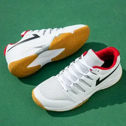 Sapatos sociais tendência tênis masculino respirável feminino treinamento de vôlei badminton tênis fitness tamanho grande tênis de mesa 230714