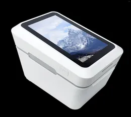 Android 4G WIFI Smart POS System Display de tela sensível ao toque de 7 polegadas 80 mm Tudo em um terminal de impressora térmica