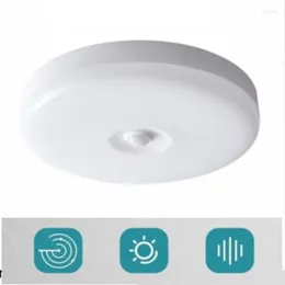 أضواء السقف ذكية LED PIR Motion Sensor Lighting AC85-265V 16W ​​مصباح لممرات الغرفة الممرات