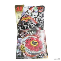 4D Beyblades B-X TOUPIE BURST BEYBLADE SPINNING TOP Metal Fusion Toupie BB116C HELL CROWN 130FB 4D System Battle Top Starter DropShipping R230714
