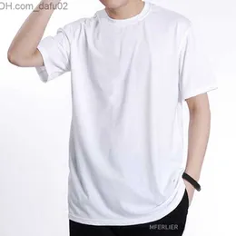 Men's T-Shirts MFERLIER Summer Oversized T-shirt Men 140kg 8XL 5XL 6XL 7XL Large Size Loose T-shirt Z230719