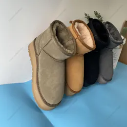 Женщины зима Ultra 5854 4CM Дизайнерские австралийские ботинки для мужчин настоящие кожаные теплые шеры для лодыжки роскошная обувь Eu 34-43