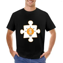 Men's Polos Puzzles T-Shirt Oversized T Shirts Mens Plain