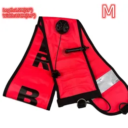 Snorkels sätter 15 cm150 cm dykning ytmarkör boj SMB Underwater Safety Professional High Quality Tube dykare 230713