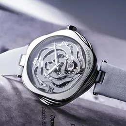 その他の時計シガーデザインウォッチデンマークローズ女性オートマチックメカニカルまたはクォーツ腕時計ステンレス鋼ケース日本ムーブメントタイムピース230714