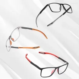 نظارة شمسية القراءة نظارات القراءة TR90 فائقة الخفيفة للرياضة القابلة للانحناء المضاد للمسنين من كبار السن من الرجال حماية Computer Eyewear