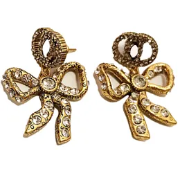 Women Vintage Earrings Chic Charm Stud Earring Gold Eardrop Eardrop Retro Designer Jewelry Headdress With Box Package