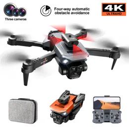 Novo produto transfronteiriço K6 MAX três câmeras para evitar obstáculos UAV fotografia aérea de alta definição dobrável Quadcopter controlado por rádio a