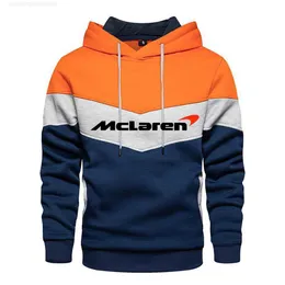 Spring Autumn New Splicing F1 Top Mclaren Racing Suit Formula One Oversized Pullover Casual Sweatshirt