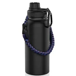 Bottiglie d'acqua 32oz 1L Borraccia isolata in acciaio inossidabile Ciclismo Vuoto a doppia parete per viaggi in palestra 230714