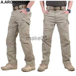 Men s Tactical Pants Pro IX9 II Combat Trousers SWAT Army Military Style Cotton Cargo Outdoors Pants Casual J230714