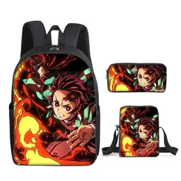 Atacado personagens de anime fofos All Star Ghost Destroying Blade mochila de brinquedo de pelúcia mochila de desenho animado bolsa de ombro bolsa de caneta estudante presente para crianças