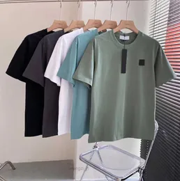 Quality Designer Stone Shirt Island Shirts Brassard Geometric Pattern Shorts Summer Polo Embroidery Tops Stoneislands Motion current wholesale
