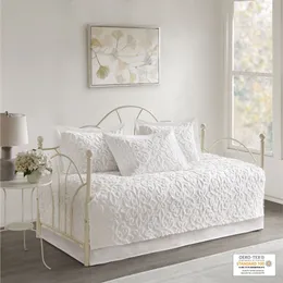Sabrina 5 Piece Tufted Cotton Chenille Daybed Set