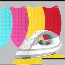 アイロンボードSILE IRON REST PAD柔軟な耐熱性耐火性泡立つ泡立つマットボードドロップ配達のためのホームガーデンハウスキーオーガニティDhren