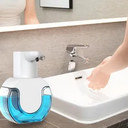 Dispensador de sabonete líquido espuma resistente 4 níveis ajustável universal indução automática suprimentos de banheiro