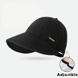 Breite Krempeln Hüte Sommersonne Visor Hut Damen Outdoor -Splott upf50 Schnell trocken Panama Mädchen Frau Unisex Solid UV Strandkappe