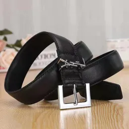 Chain Belt Belts for Women Designer Leather Fashion Womens Accessories Letter Waistband Big Gold Buckle High Quality Casual Business Strap White