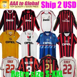 Retro MiLaNS home 96 97 88 89 Gullit SOCCER JERSEY 02 03 04 05 Maldini Van Basten football KAKA Inzaghi 06 07 09 10 Rivaldo SHEVCHENKO Baresi Nesta Seedorf Ac