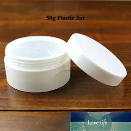 Barattolo di plastica vuoto da 50 ml con coperchio Contenitori per imballaggio cosmetico per maschera di bellezza Crema per le mani
