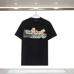 Fashion CHEETAH Print T-Shirts Uomo Donna Desinger Tees Polo Luxury Streetwear Abbigliamento Tshirt casual da uomo