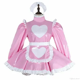 Ciężka pvc Sissy Maid Dressers Cross Dressers krawiecka 273V