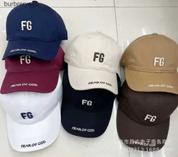 Spring and summer 2023 Korean FG Baseball cap Fashion casual and versatile Baseball cap Men and women wash cotton letter Baseball cap