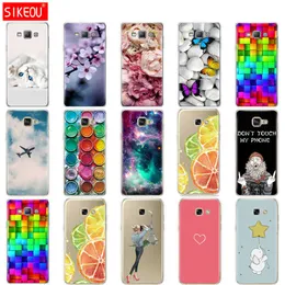 Silikonowa sprawa dla Samsung Galaxy A3 A5 A7 2015 2016 2017 Cover A500 A510 A520 A300 A310 A320 A700 A710 A720 COQA