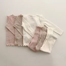 Pyjamas Spring Children Children Underwear Baby Girls Clothes Set Sleepwear For Toddler Outfits 230714