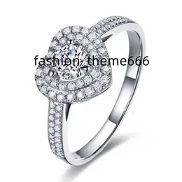 2CT خواتم الزفاف خواتم الزمرد الماس CZ RING 925 Sterling Silver Promished Bromish Bresident Band Band Rings for Women Gemstones Party Jewelry Gift 11