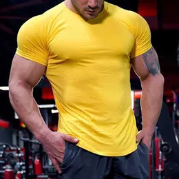 T-shirt da uomo 2023 New largetype T-shirt da uomo a compressione da uomo Maglietta sportiva da uomo Maglietta da palestra maschile da corsa T-shirt nera ad asciugatura rapida Fitness Sport L230715